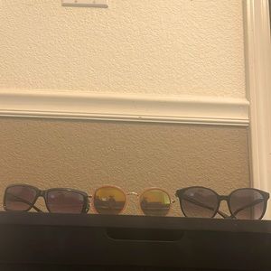 Bundle of 3 pairs of sunglasses, Kate spade, guess, foster grant